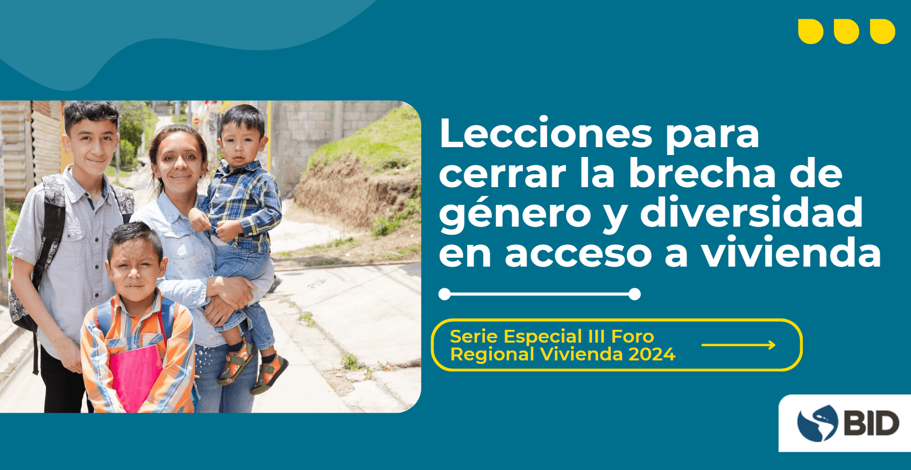 Sete lições para reduzir as desigualdades de gênero e diversidade no acesso à moradia