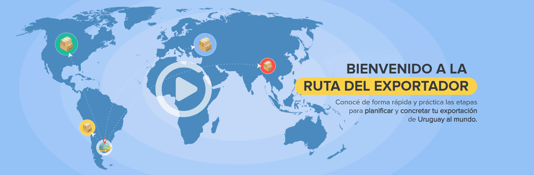 Ruta del Exportador, una forma fácil y rápida de aprender para las empresas de Uruguay